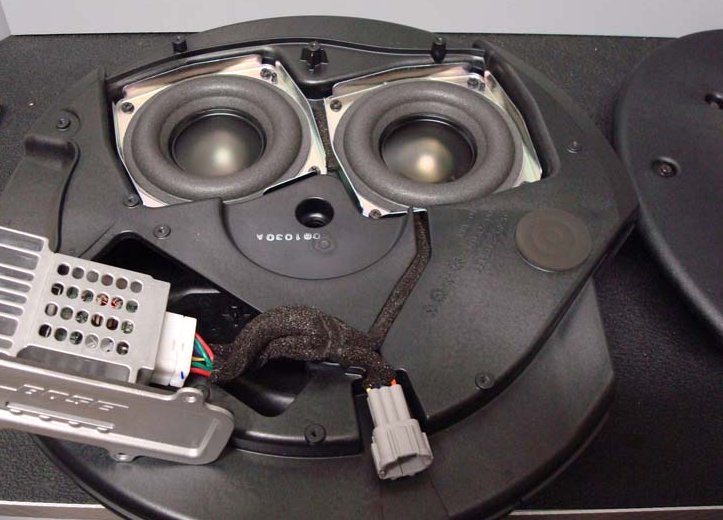 Bose Nissan 370Z Sound System - What's Inside 5 1 car amplifier wiring diagram 